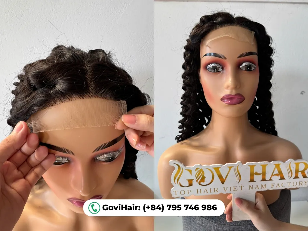 Lace closure wigs provide realistic scalp appearance at the part