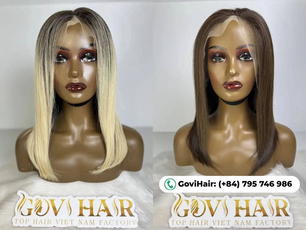 Vietnamese bob wigs provide smooth texture, natural shine, and durability
