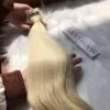 Invisible Tape In Hair Extensions Blonde Color 17 Best quality vietnamese hair invisible tape hair extensions blonde color