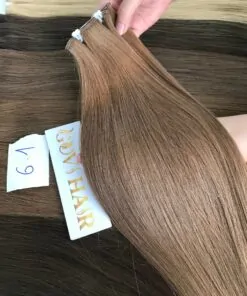 genius weft hair extensions 6.1 color vietnam hair