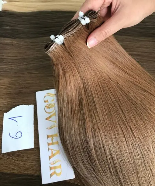 genius weft hair extensions 6.1 color vietnamese hair