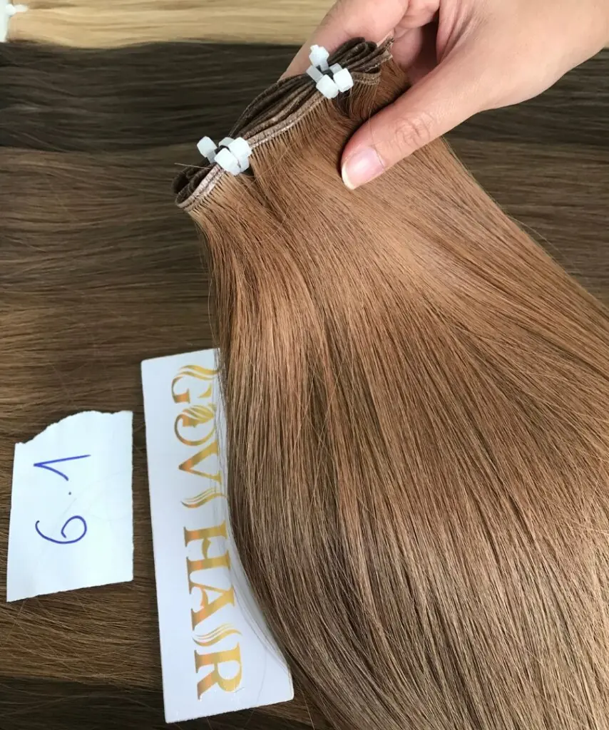 genius weft hair extensions 6.1 color vietnamese hair