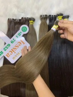Best I-Tip Hair Extensions #8 Color Vietnamese Hair