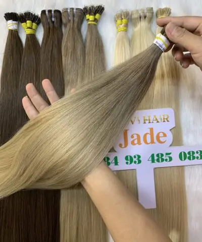 I-Tip Hair Extensions Bergen Blonde