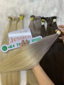 I-Tip Hair Extensions Norwegian Blonde Color
