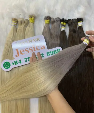 I-Tip Hair Extensions Norwegian Blonde Color