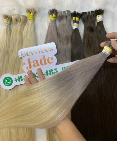 I-Tip Hair Extensions Norwegian Blonde