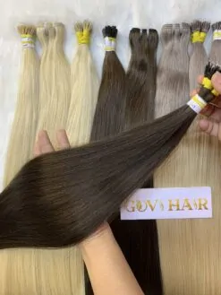 Nanoring Hair Extensions Straight #3 Color Vietnamese Hair