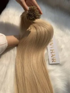 nanoring vietnamese hair extensions straight blonde color virgin