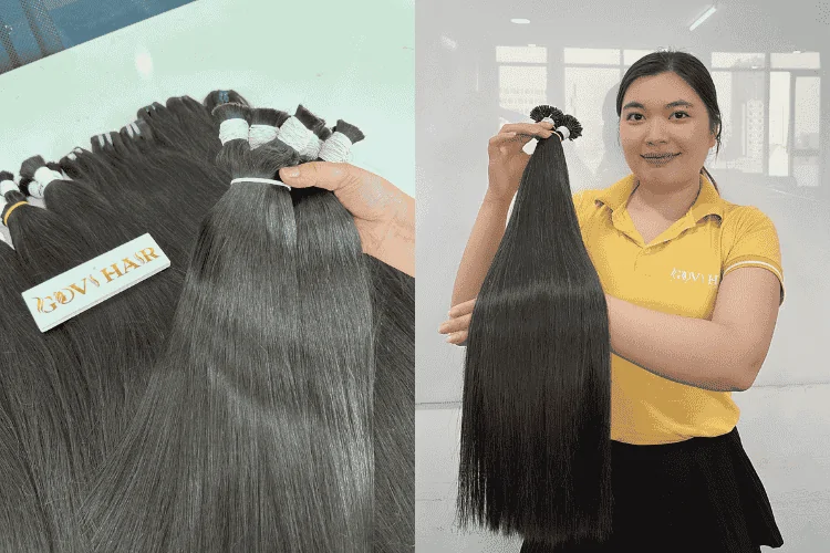 Popular choice is Vietnamese raw hair