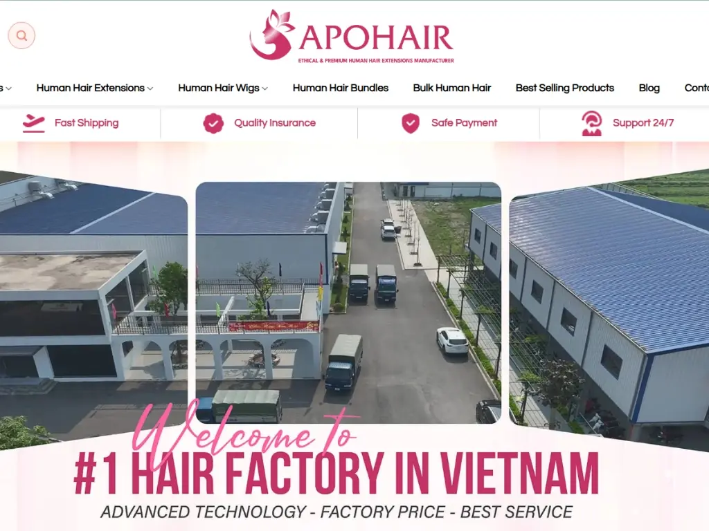 Top 7 Raw Vietnamese Hair Vendors in 2026 (Verified) 3 apohair is a raw vietnamese hair vendors