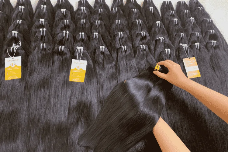 Unleash your inner goddess with Govihair's raw Vietnamese hair weaves