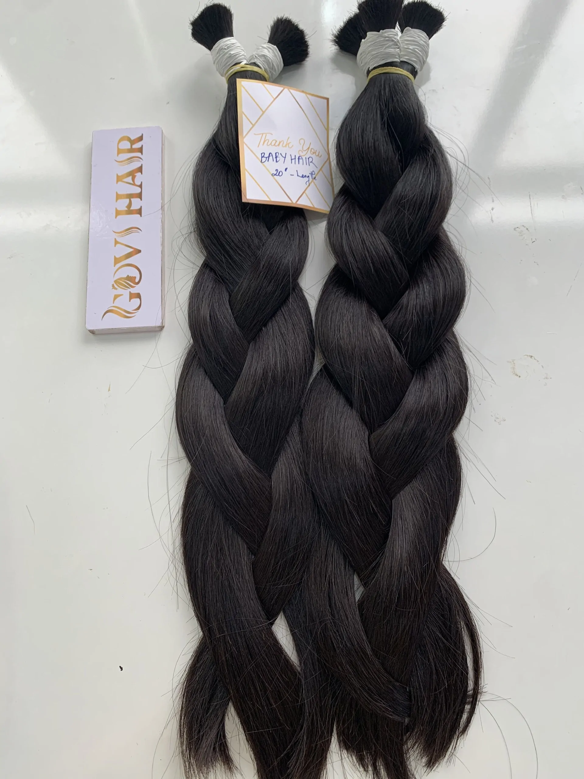 100%Vietnamese Baby Thin Hair Natural Color