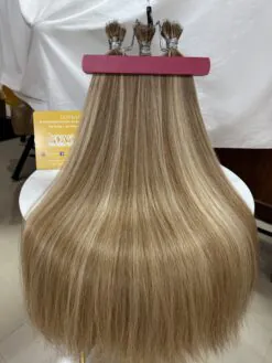 20 Inch Straight Highlight Nano Ring Hair Extensions Luxury Human Hair 10 20 Inch Straight Highlight Nano Ring Hair Extensions