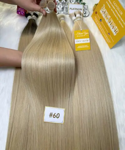 Straight Bulk Human Hair for Braiding 60 Color