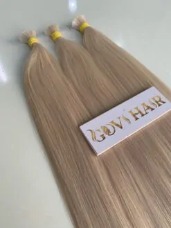 Bulk Hair Best Blonde Color Bleaching By Raw Vietnaemse Hair