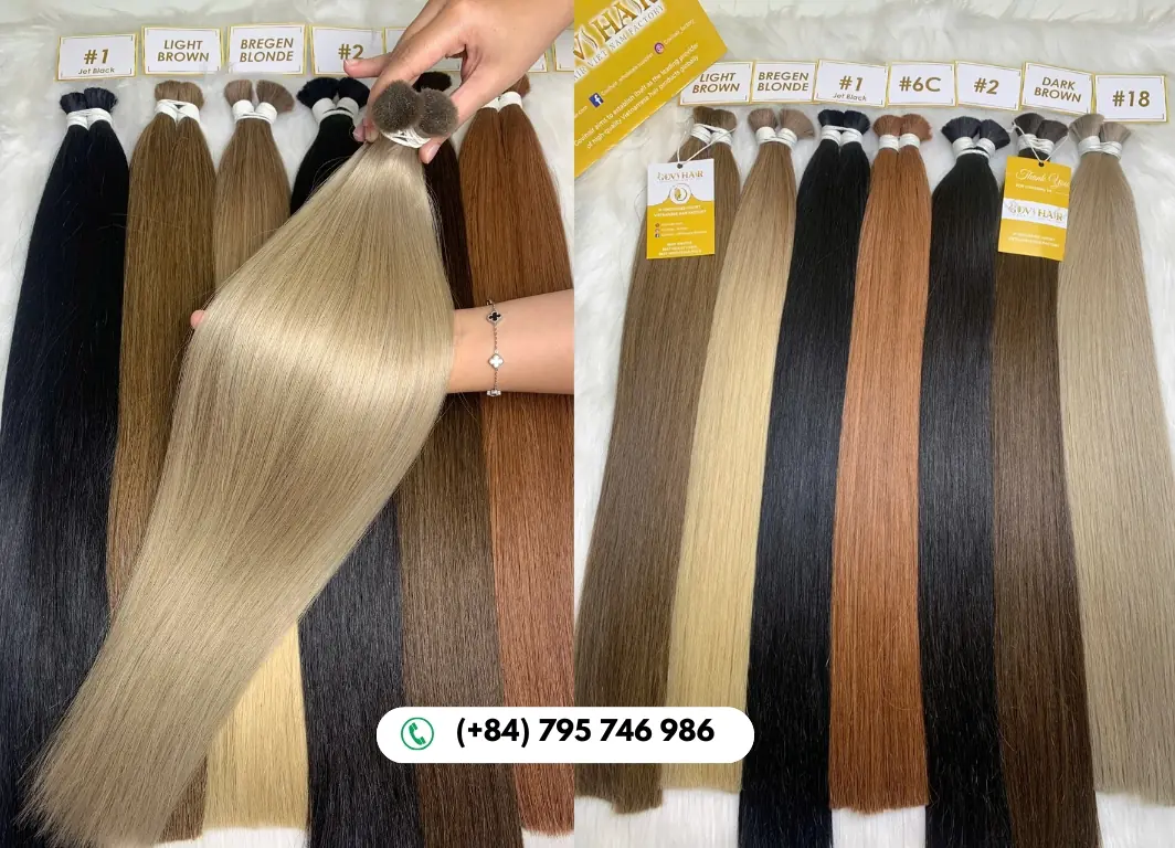Govihair’s #18 Blonde Bulk Hair 