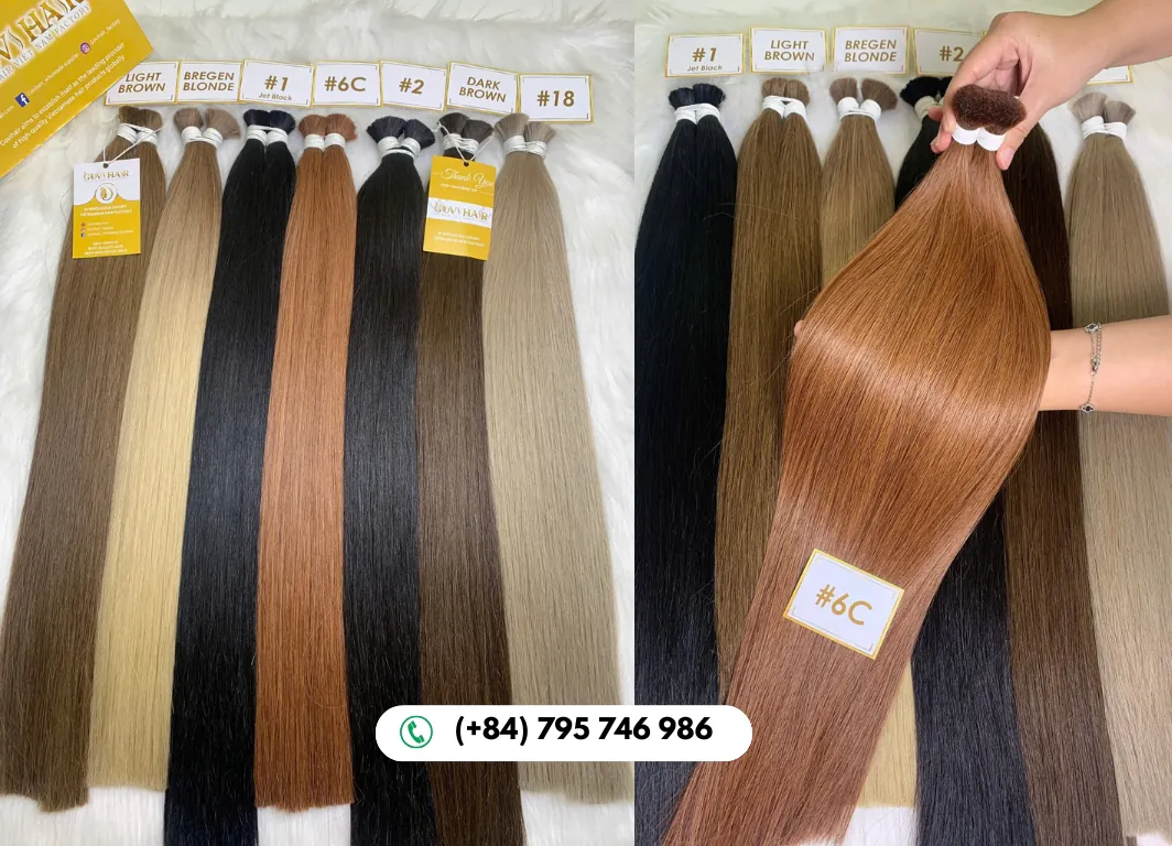 Change Your Look with Govihair’s Timeless #6 Straight Bulk Hair