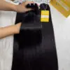 Feather Weft Hair Extensions 1B Color