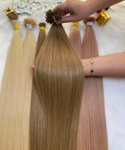 Flat Tip Hair Extensions #16c Color Raw Vietnamese Hair