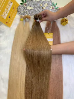 Flat Tip Hair Extensions #16c Color Raw Vietnamese Hair