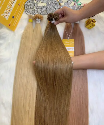 Flat Tip Hair Extensions #16c Color Raw Vietnamese Hair