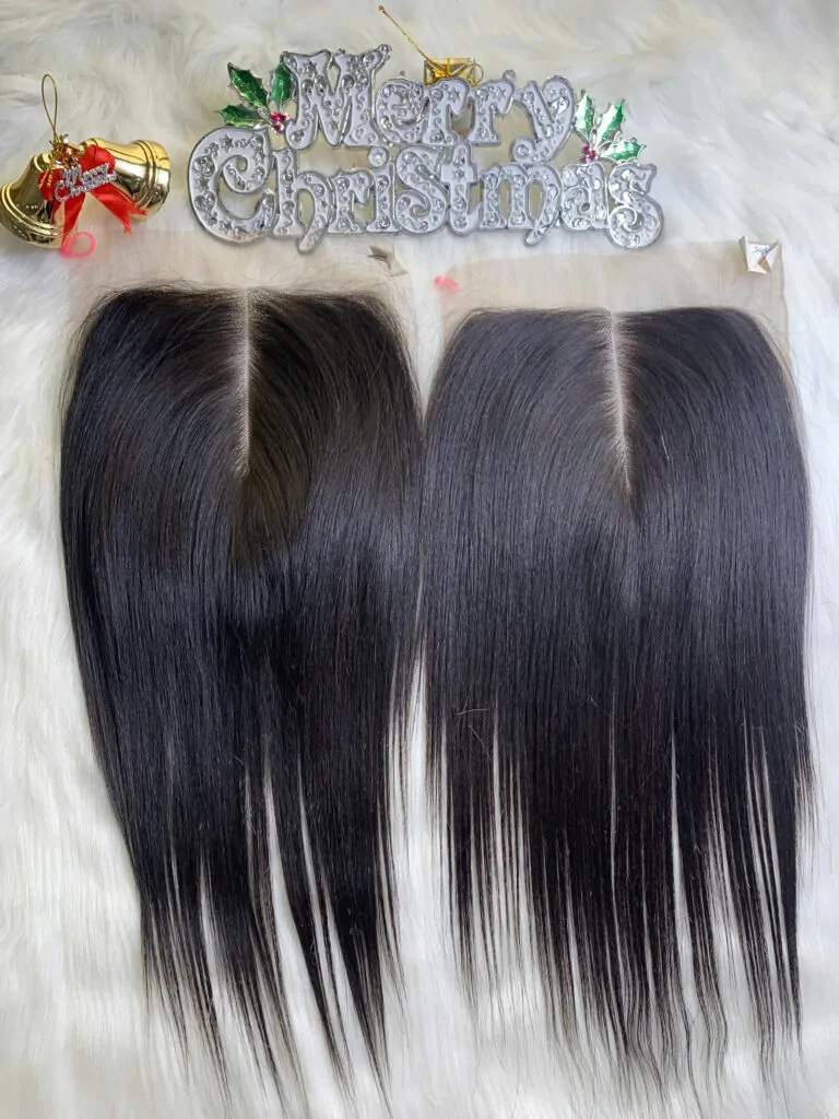 HD Lace Closure 5x5 Black Natural Color Made From Vietnamese Hair