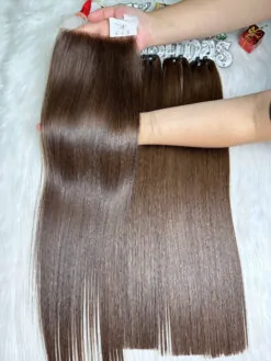 HD Lace Frontal 5x5 Dark Brown Color Raw Vietnamese Hair