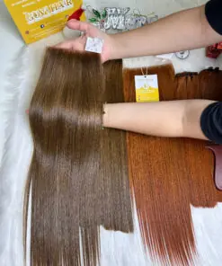 HD Lace Frontal 5x5 Light Brown Color Raw Vietnamese Hair