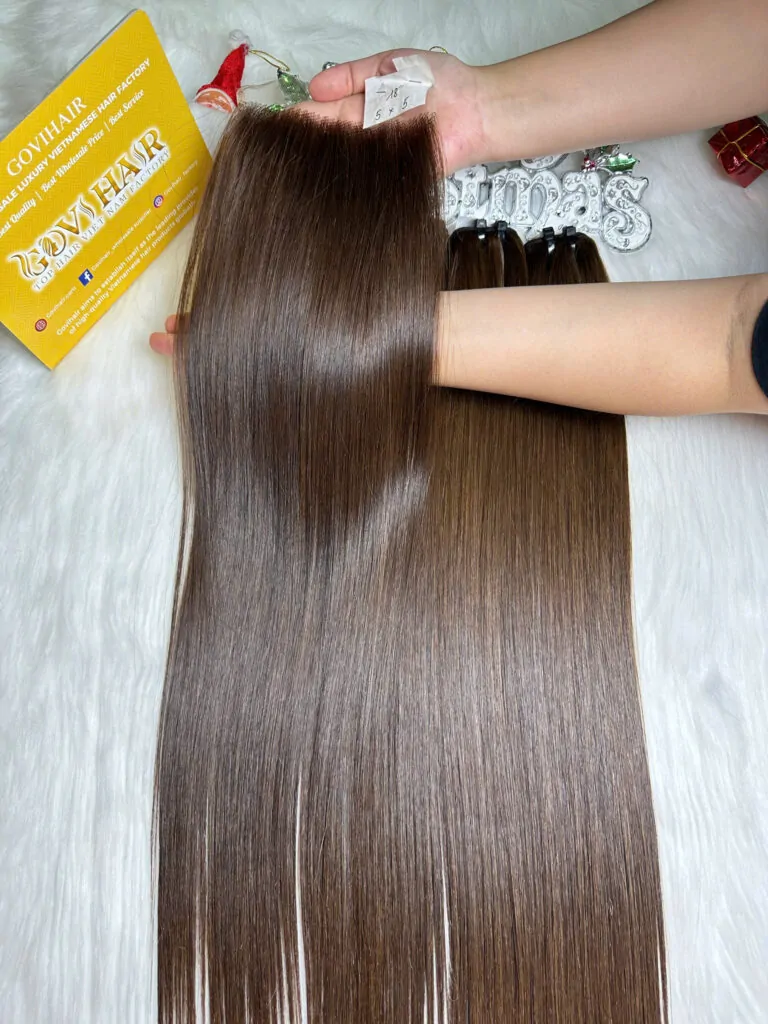 HD Lace Frontal 5x5 Dark Brown Color Raw Vietnamese Hair HD Lace Closure 5x5 Dark Brown Color Raw Vietnamese Hair