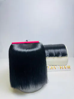 Machine Weft Hair Extensions Natural Color