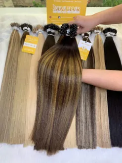 Nanoring Hair Extensions Mix Piano Color Virgin Vietnamese Hair