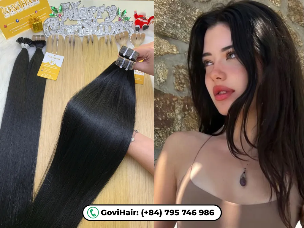 24 Inch Straight Natural Color Tape In Hair Extensions Virgin Hair 8 The Secret to Effortless Natural Perfection: Tape In Hair Extensions Natural Color Virgin Hair