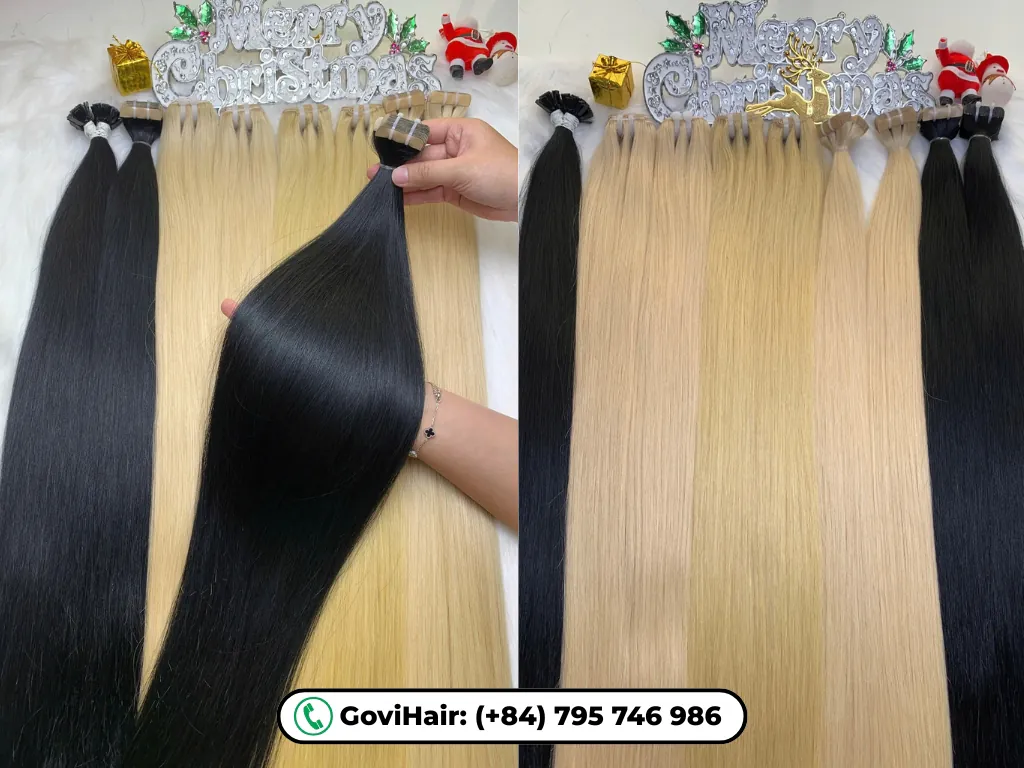 24 Inch Straight Natural Color Tape In Hair Extensions Virgin Hair 10 The beauty of natural color hair