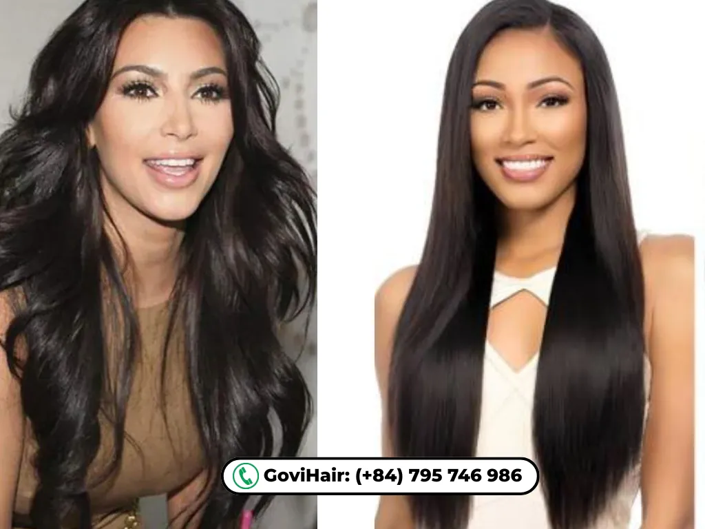 This fine texture blends easily with natural hair.