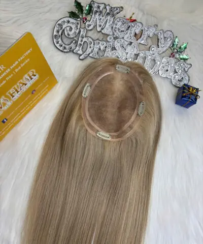 Topper 180 Density Lace 6×6 Mix Piano Color Vietnamese Hair