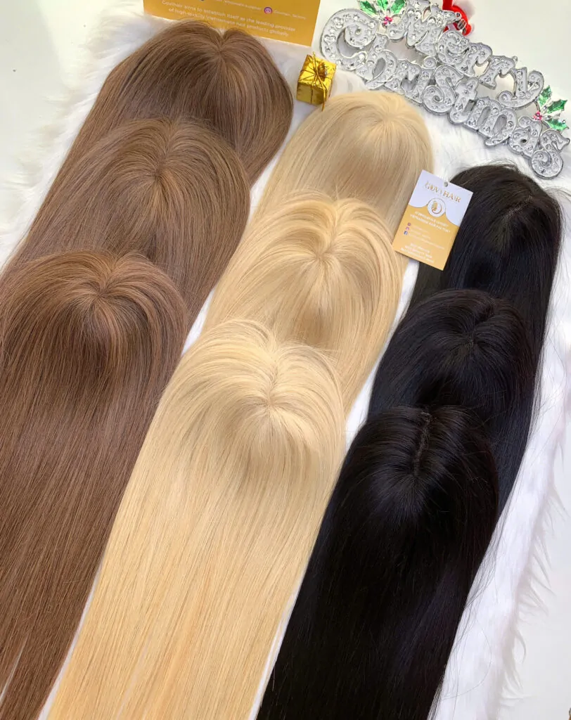 TopperToupee 150 Density Lace 3×5 #4c Color Vietnamese Hair TopperToupee 150 Density Lace 3×5 #4c Color Vietnamese Hair