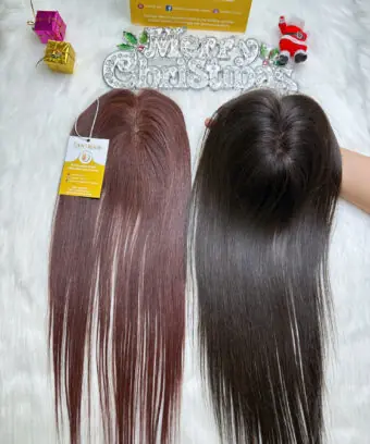 TopperToupee 150 Density Lace 3×5 Natural Color Vietnamese Hair