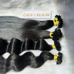 u-tip hair extensions natural color