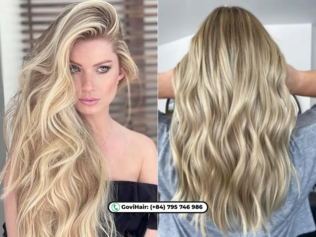 20 Inch Straight Mix Piano #27/60 Color V Tip Hair Extensions Pre Bonded 9 V tip hair extensions are perfect for long-lasting, natural results