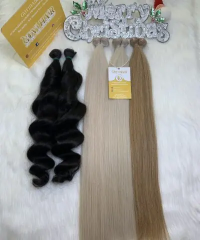 vietnam hair double layer genius weft