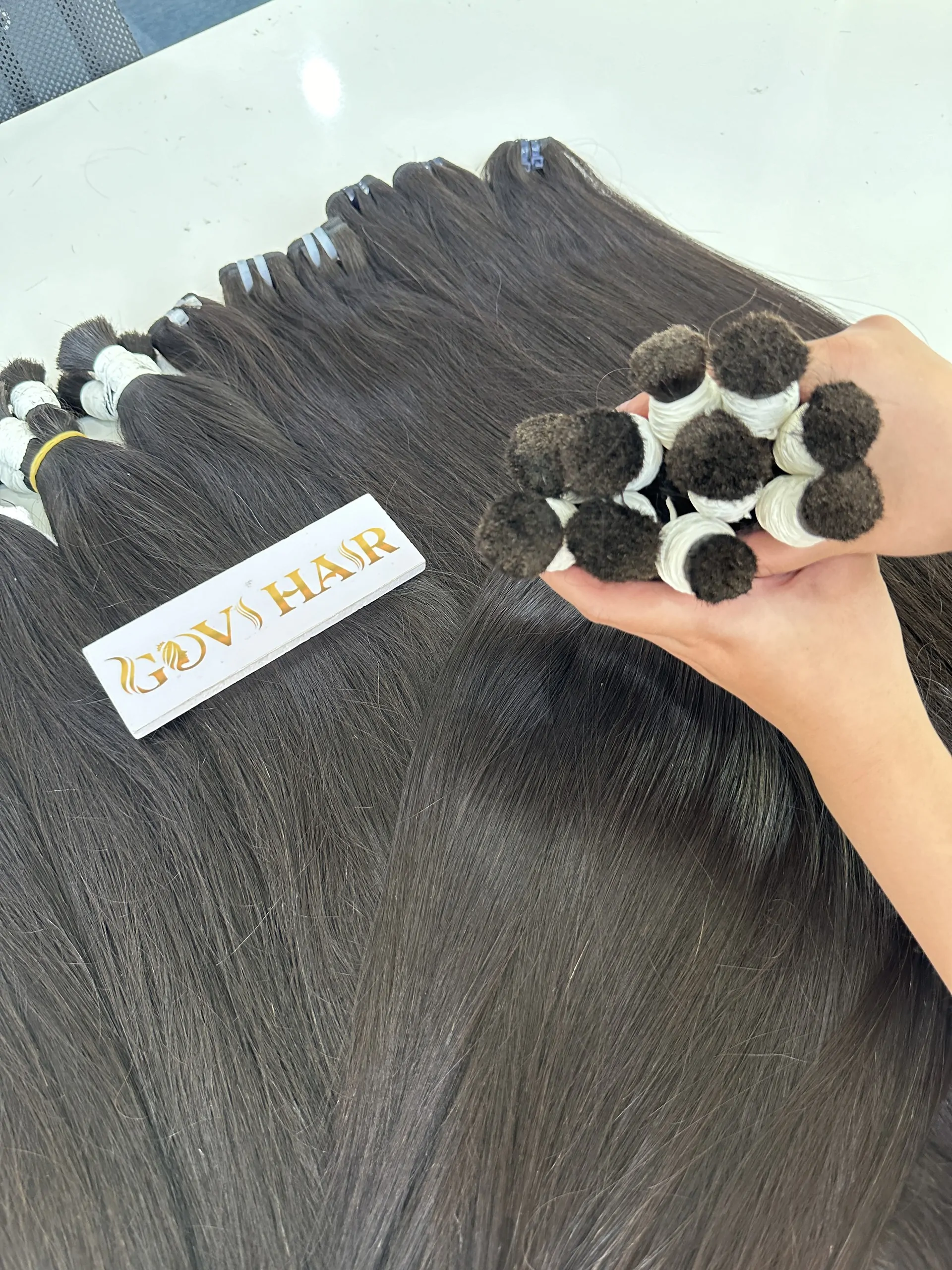 Wholesae Raw Vietnamese Hair For Bleaching