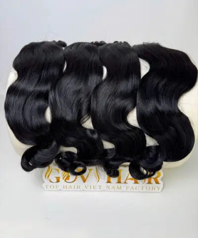 Raw Human Hair Bundles Body Wave for Hair Salon