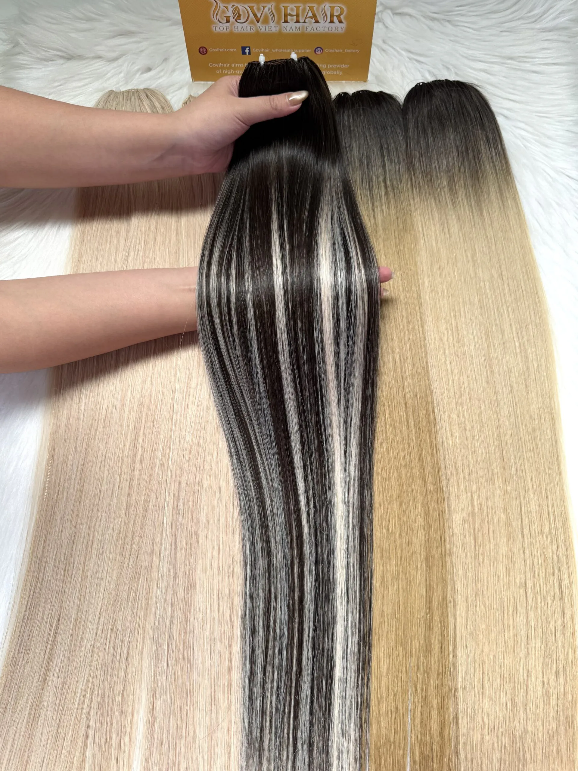 Scandinavian Feather Weft Hair Extensions