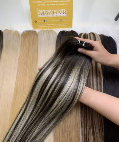 Straight Scandinavian Feather Weft Hair Extensions