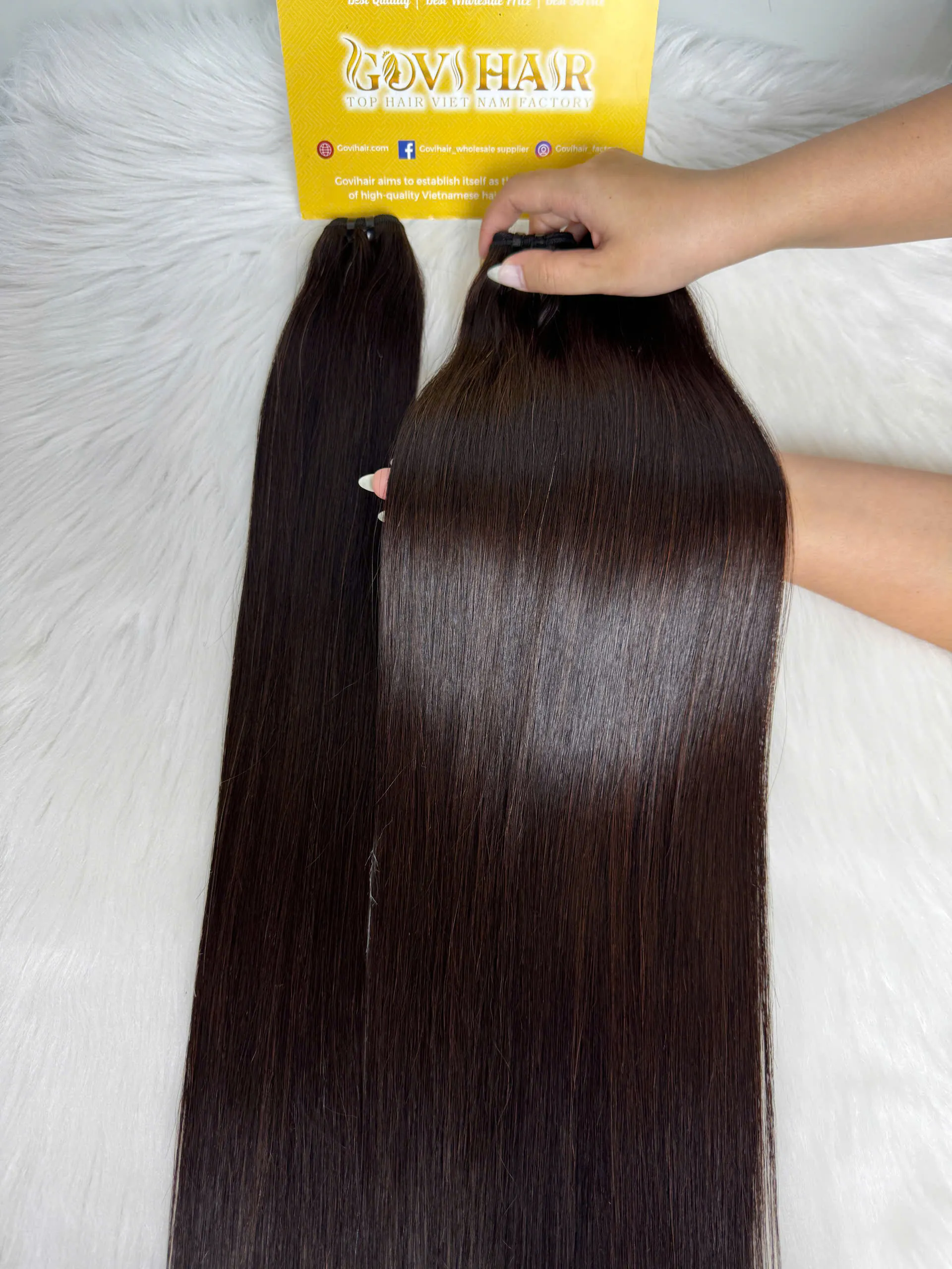 22 Inch Premium Raw Vietnamese Human Hair Bundles