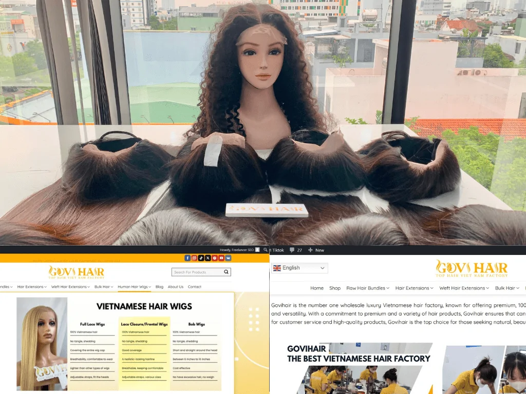 Govihair is a trusted Vietnam hair vendor for wig lovers Govihair is a trusted Vietnam hair vendor for wig lovers