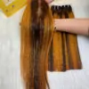 HD Lace Closure 2x6 Bone Straight 16 Inch #2/33 Mix Piano Color Human Hair 10 HD Lace Closure 2x6 Ombre Color Vietnamese Hair