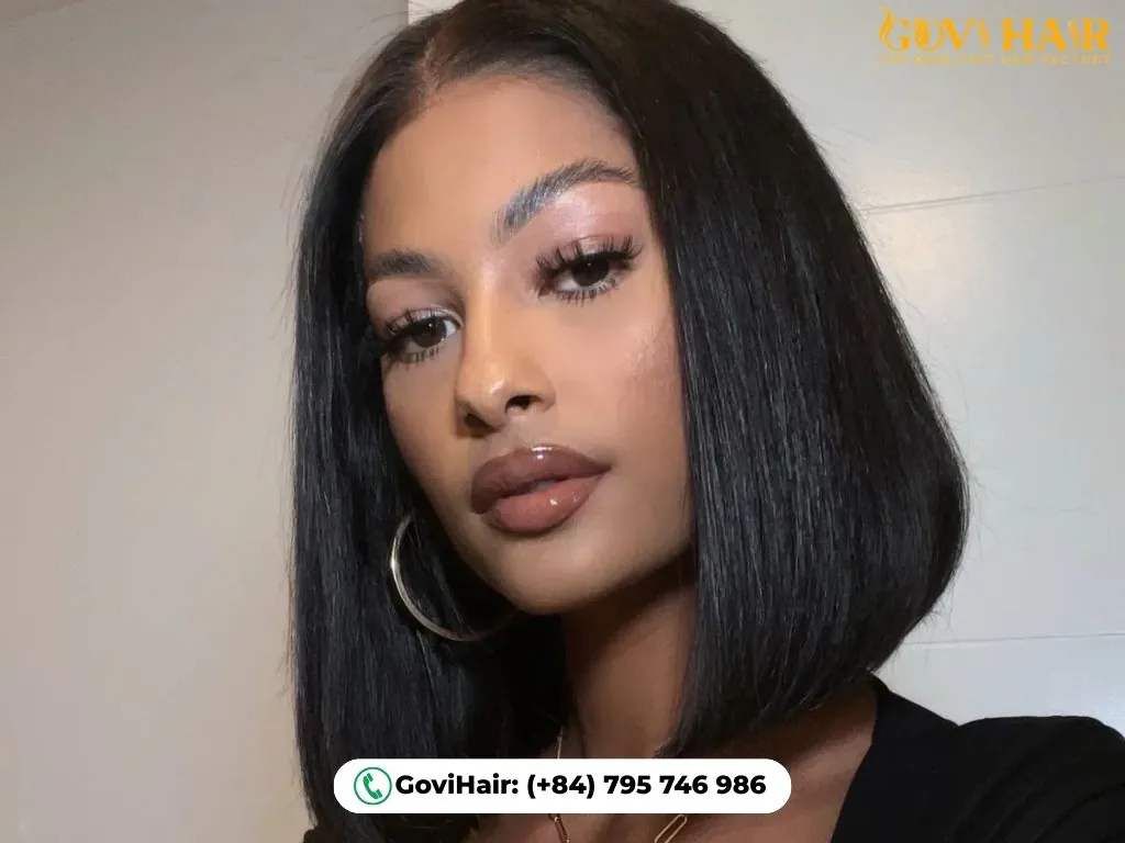 Bob Wig exudes elegance and confidence