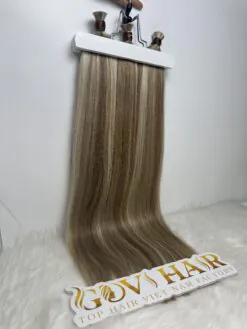 Bulk Human Hair for Braiding Mix Piano #8/24